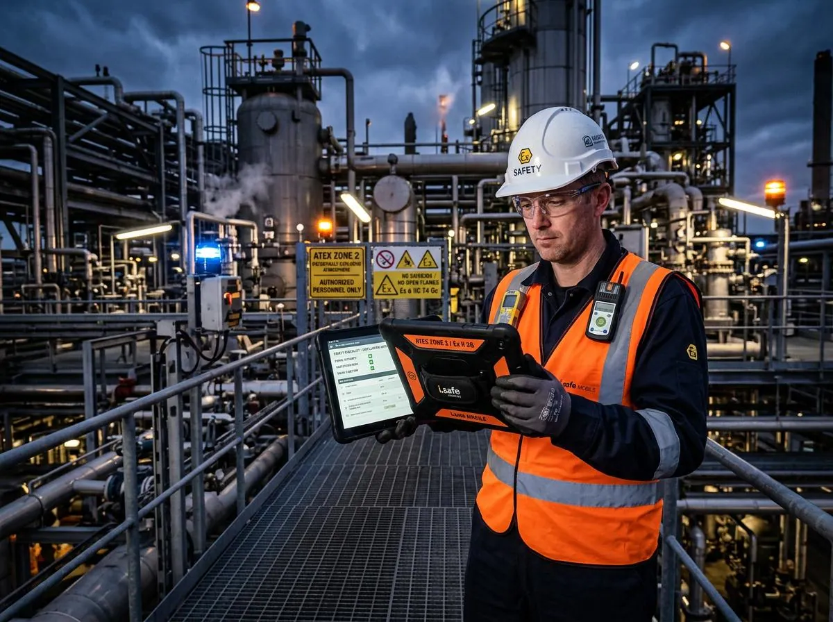 Tablette durcie Coworker ATEX Zone 1/2