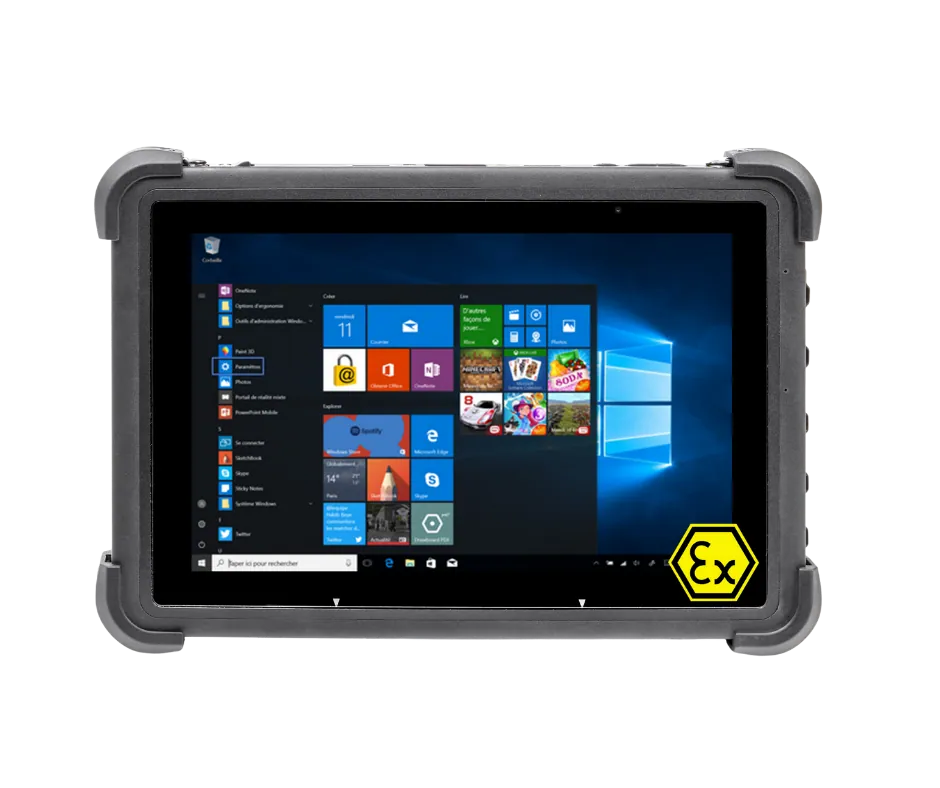 CW-10EX — 10.1" Android ATEX Zone 1/2 — back