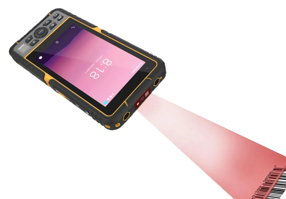 CW-6 — 5.5" Android PDA Industriel — detail